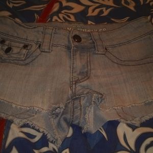 Mossimo supply co.shortie shorts size 1***
